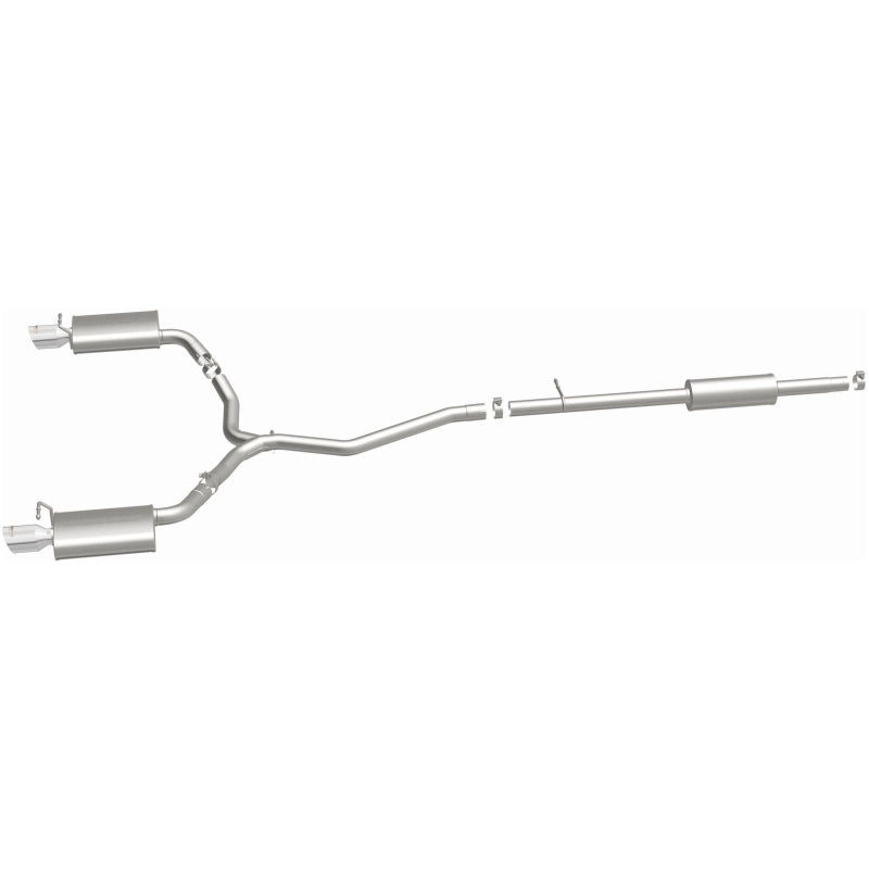 Magnaflow 15467 MagnaFlow 11-13 Ford Explorer V6 3.5L SS Catback Exhaust Dual Split Rear Exit w/ 3.5in SS Tips