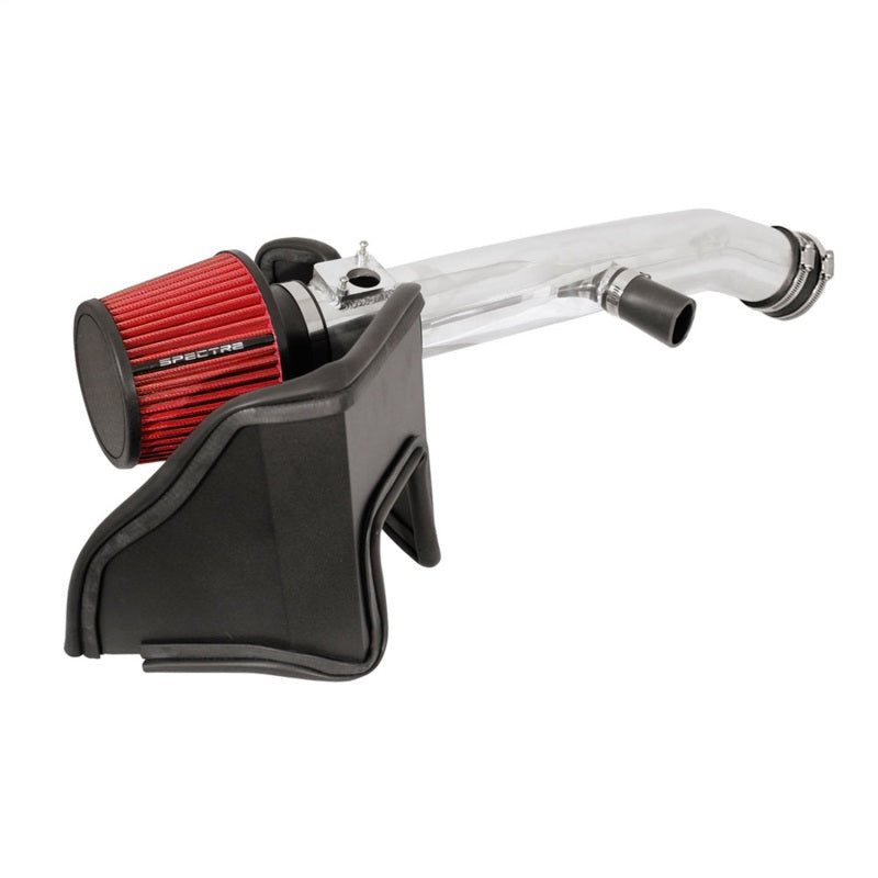 Spectre 10190 06-12 Lexus IS250/IS350 V6-2.5/3.5L F/I Air Intake Kit - Polished w/Red Filter