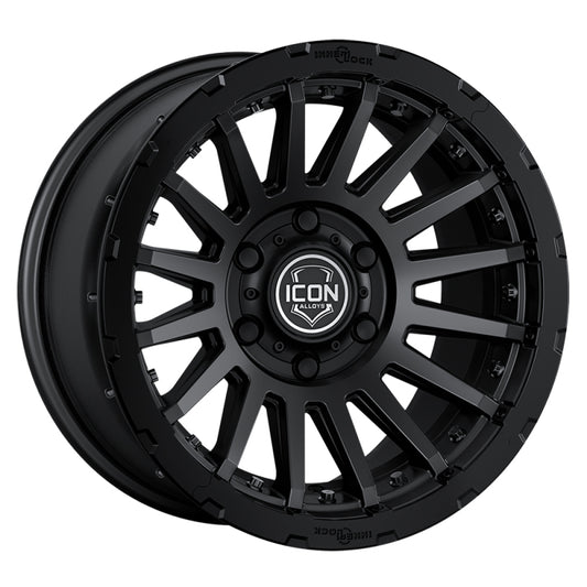 ICON 23617857345SB Recon Pro 17x8.5 5x5 -6mm Offset 4.5in BS 71.5mm Bore Satin Black Wheel