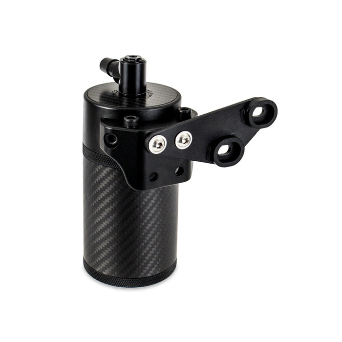 Mishimoto MMBCC-C8-20PCF 2020+ Chevrolet Corvette C8 Baffled Oil Catch Can Kit (PCV Side) - Carbon Fiber