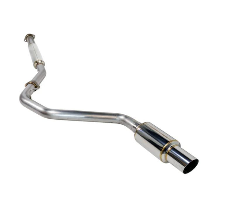 Remark RK-C1076S-03C 22+ Subaru WRX (VB) R1 Spec Single-Exit Stainless Catback Exhaust (Resonated)