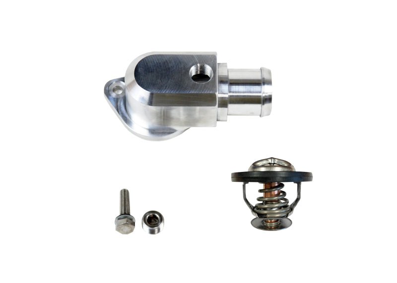 Granatelli Motor Sports 430180 Granatelli 18-19 Jeep Trackhawk Billet Thermostat Housing w/180 Deg Thermostat