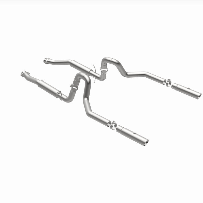 Magnaflow 16394 MagnaFlow 99-04 Mustang Mach 1 V8 4.6L Dual Split Rear Exit Stainless Cat-Back Performance Exhaust