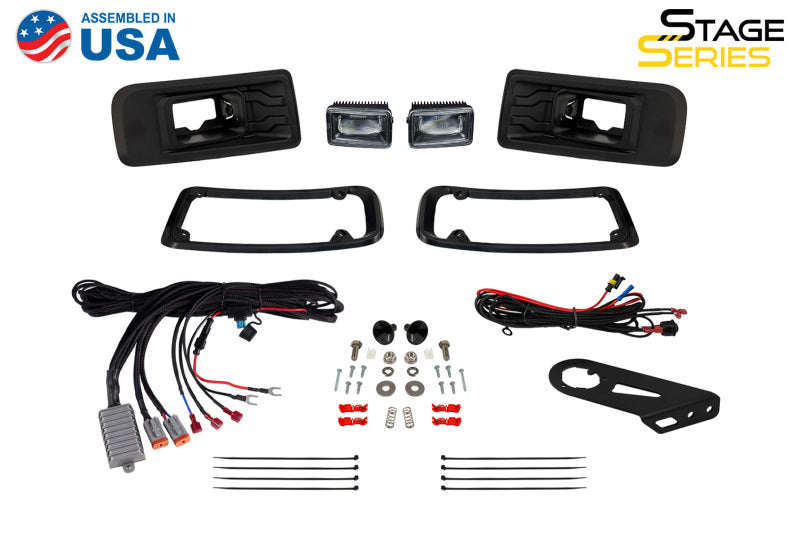 Diode Dynamics DD7769 2022+ Ford Maverick Elite Series Add-On LED Fog Light Kit Yellow