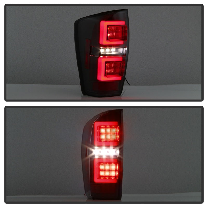 SPYDER 5085740 Spyder 16-17 Toyota Tacoma LED Tail Lights - Black Smoke (ALT-YD-TT16-LED-BSM)