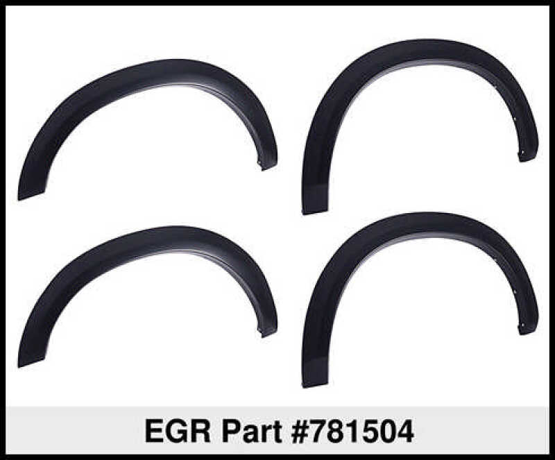 EGR 781504 07-13 Chev Silverado 6-8ft Bed OEM Look Fender Flares - Set (781504)