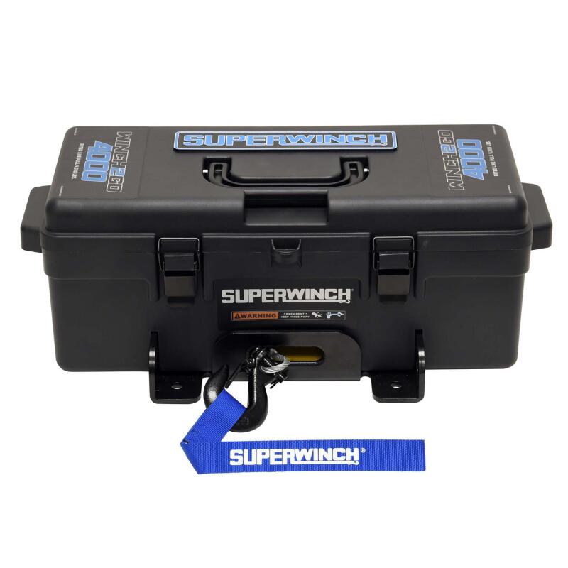 Superwinch 1140222 4000 LBS 12V DC 3/16in x 50ft Steel Rope Winch2Go Steel Rope