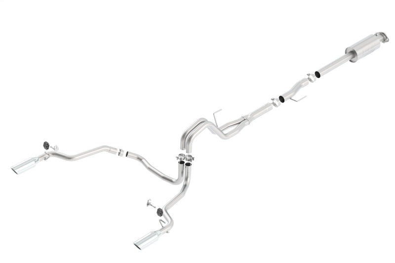 Borla 140616 15-16 Ford F-150 3.5L EcoBoost Ext. Cab Std. Bed Catback Exhaust ATAK Single Split Rear Exit