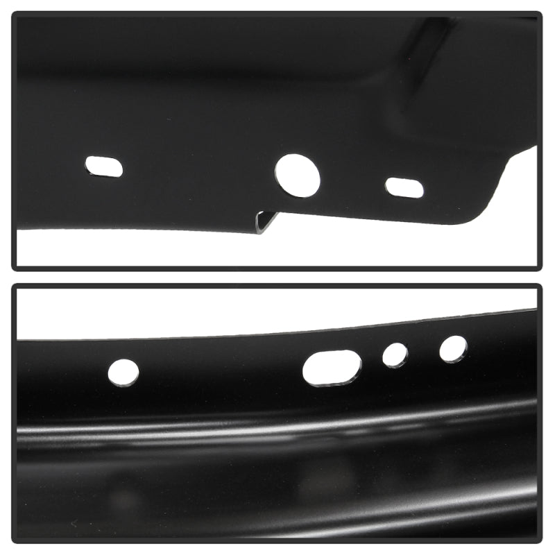 SPYDER 9948459 Spyder Ford F150 09-14 w/Fog Light Hole Front Bumper - Black (OEM # 9L3Z17757DPTM)