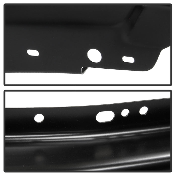 SPYDER 9948459 Spyder Ford F150 09-14 w/Fog Light Hole Front Bumper - Black (OEM # 9L3Z17757DPTM)
