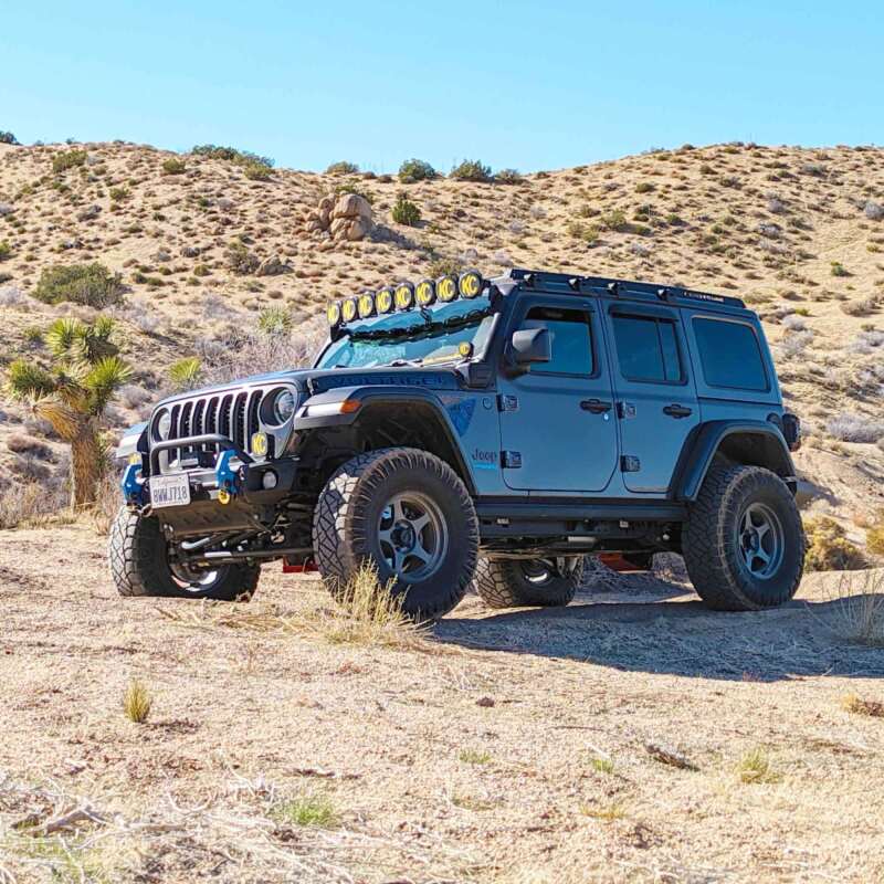 KC HiLiTES 7331 2021+ Jeep Wrangler 4XE 50in Overhead Light Bar Mounting Bracket Set