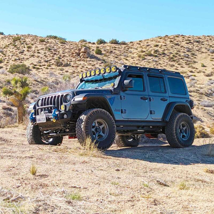 KC HiLiTES 7331 2021+ Jeep Wrangler 4XE 50in Overhead Light Bar Mounting Bracket Set
