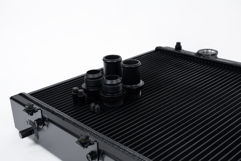 CSF 2850KB 92-00 Honda Civic w/K-Swap V3 Radiator - Black Finish