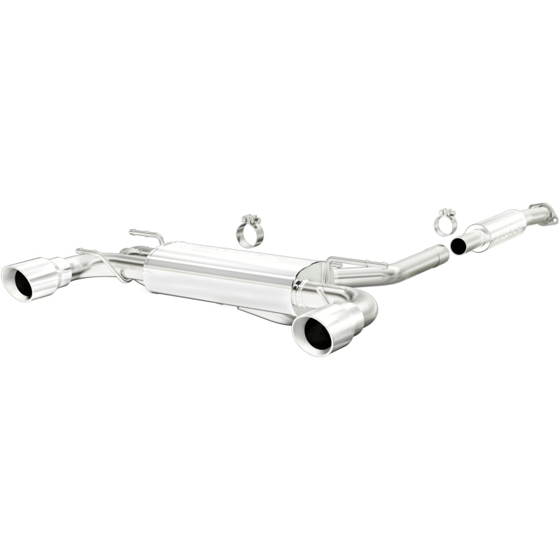 Magnaflow 15157 MagnaFlow 13 Scion FR-S / 13 Subaru BRZ Dual Split Rear Exit Stainless Cat Back Performance Exhaust