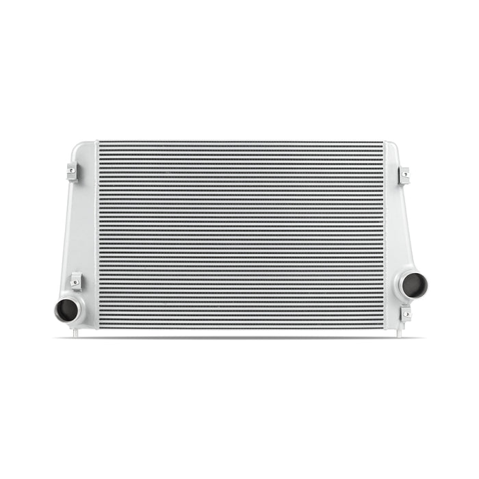 Mishimoto MMINT-DMAX-17KSLBK 17-19 GM L5P Duramax Intercooler Kit - Silver w/ WBK Pipes