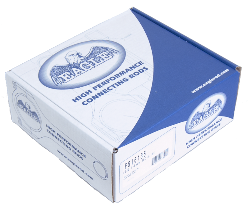 Eagle EAGFSI6135 BBC FSI 4340 I-Beam Rod Set 6135