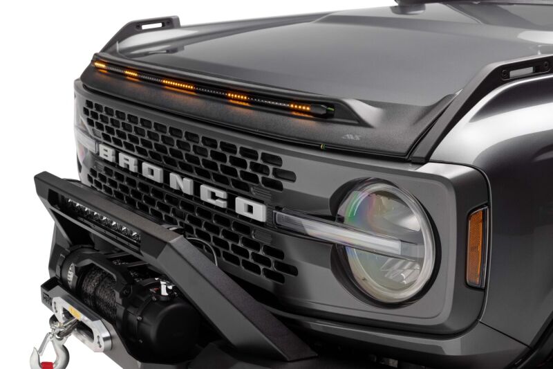 Husky Liners 2820183 21-24 Ford Bronco 2/4dr (Excl. Raptor) Aeroskin Lightshield PRO - Blk
