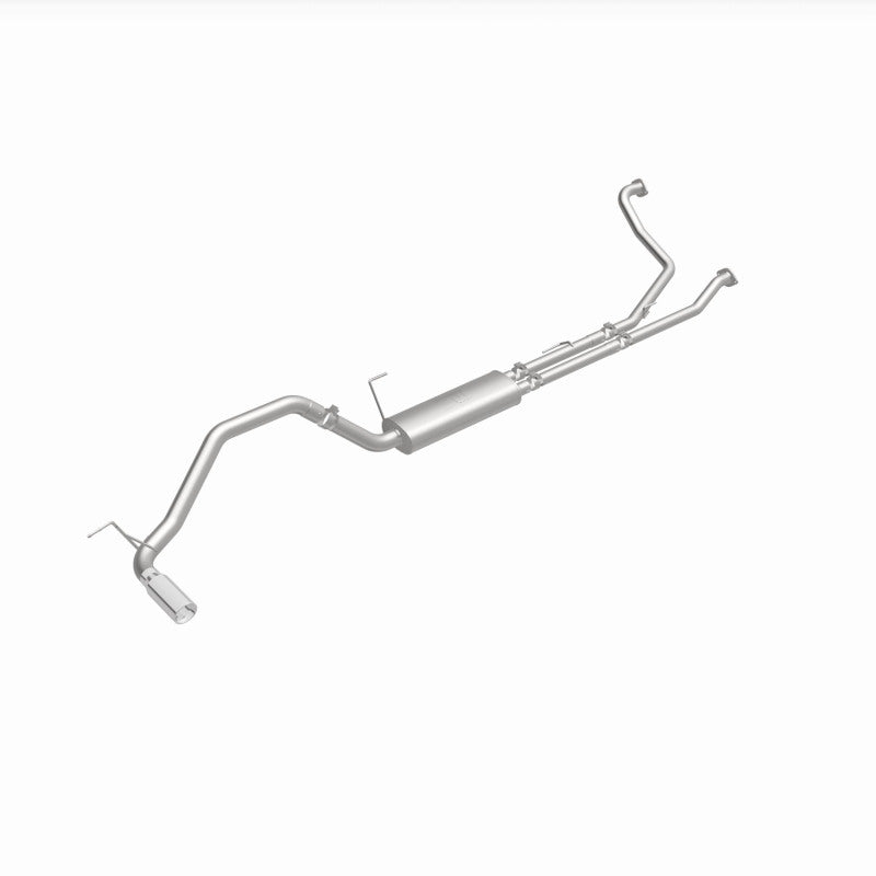 Magnaflow 19421 MagnaFlow CatBack 07-15 Nissan Titan V8 LGAS/LFLEX Single MF Polished Stainless Exhaust