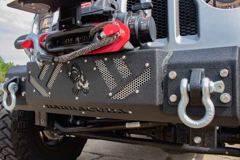Fishbone Offroad FB22341 07-18 Jeep Wrangler JK Barracuda Modular Front Bumper - Base