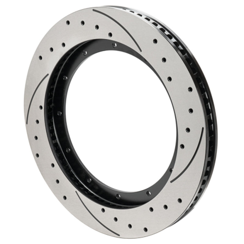 Wilwood 160-16995-BK 16x1.38 12x10.75 72 Stagg Vane SRP Drilled Performance Rotor