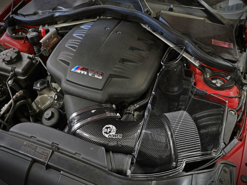 aFe 51-31662-C MagnumFORCE Carbon Fiber Air Intake System Stage-2 Pro DRY S 08-13 BMW M3 (E9X) V8 4.0L