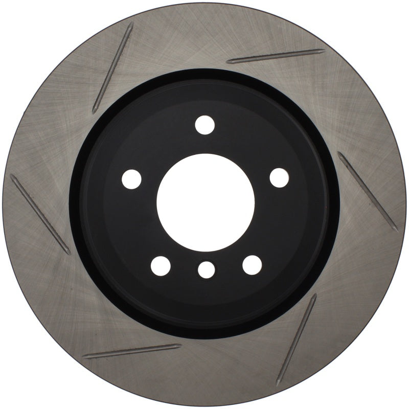 Stoptech 126.34080SR StopTech Power Slot 06 BMW 330 Series / 07-09 335 Series Rear Right Slotted Rotor