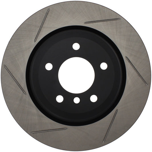 Stoptech 126.34080SR StopTech Power Slot 06 BMW 330 Series / 07-09 335 Series Rear Right Slotted Rotor
