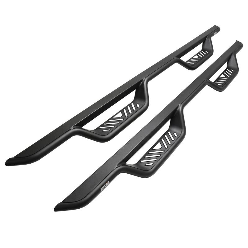 Westin 20-14135 19-22 Chevrolet Silverado / GMC Sierra Crew Cab Outlaw Nerf Step Bars