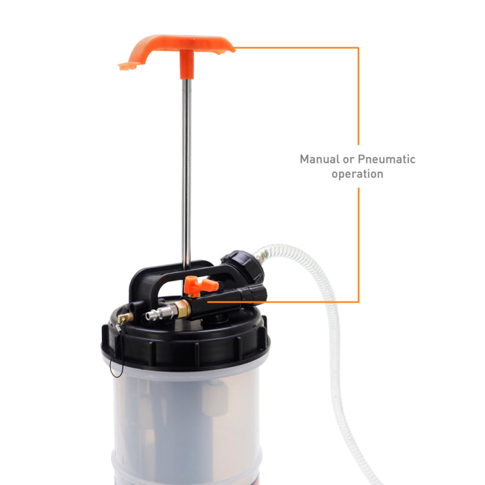 Mishimoto MMTL-FEX-MP95 Fluid Extractor Manual and Pneumatic - 9.5L
