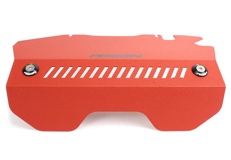 Perrin Performance PSP-ENG-165RD PERRIN 15-21 Subaru WRX Engine Cover Kit (Intercooler & Pulley Covers Incl.) - Red
