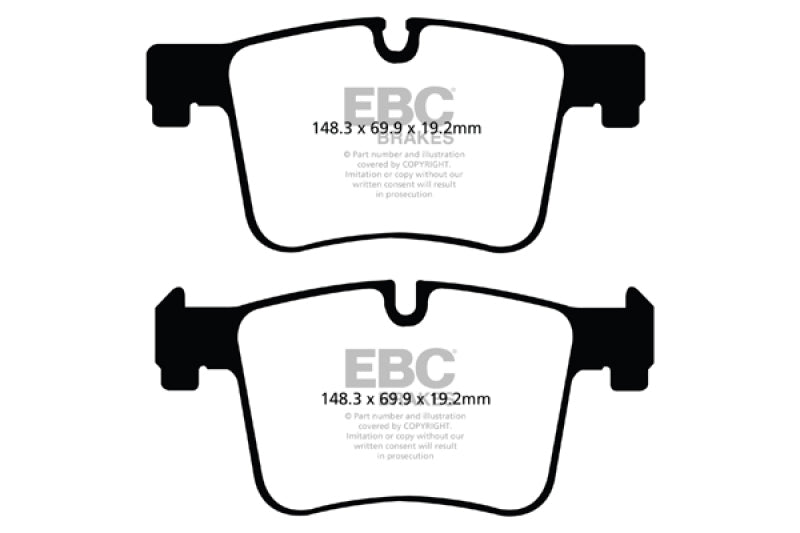 EBC UD1561 11+ BMW X3 2.0 Turbo (F25) Ultimax2 Front Brake Pads