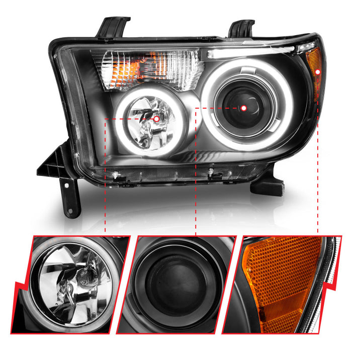 ANZO 111174 ANZ LED/Projector Headlights