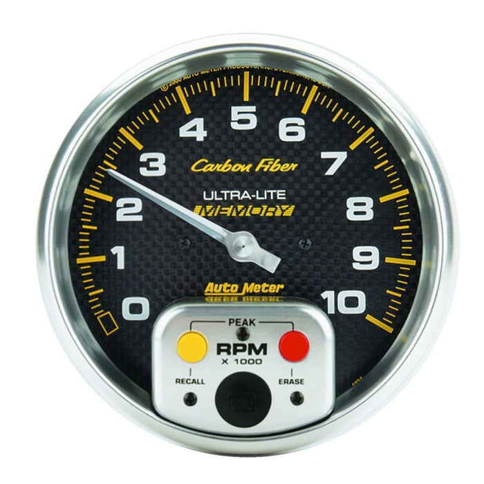 Autometer ATM4894 5in C/F In-Dash Tach 10000RPM