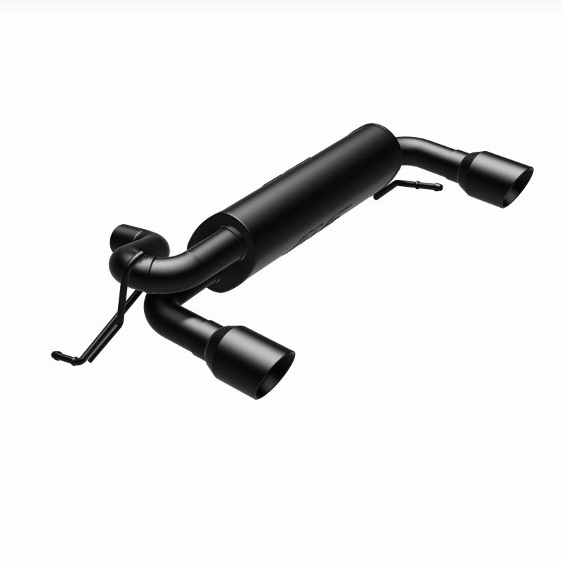 Magnaflow 19555 MagnaFlow 2021 Ford Bronco 2.3L I-4 Axle-Back Exhaust w/ Dual Split Rear Style Exit- Black Tips