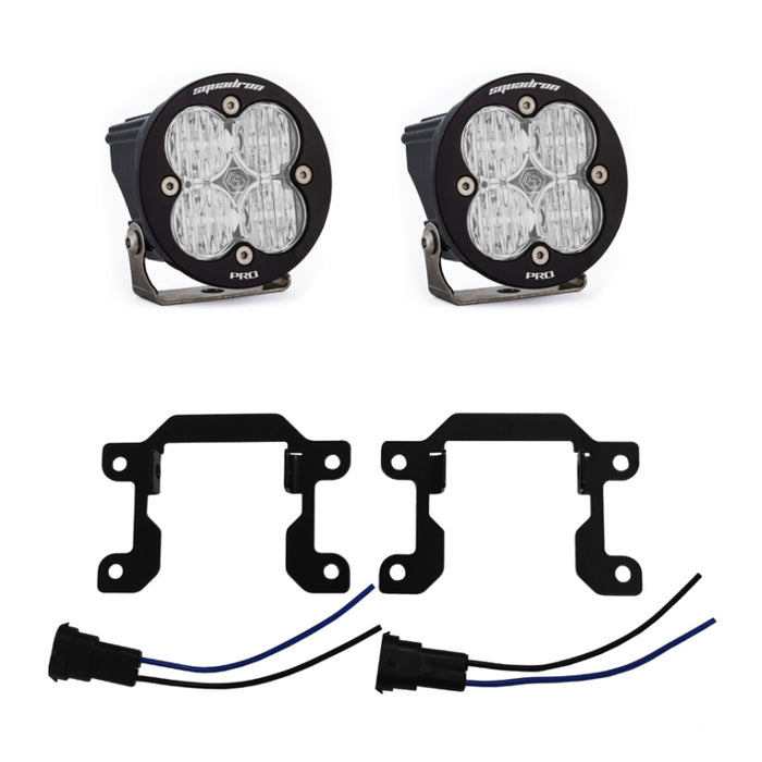 Baja Designs 448034 2019+ RAM 2500/3500 Big Horn Sports Fog Pocket Kit W/C - Clear
