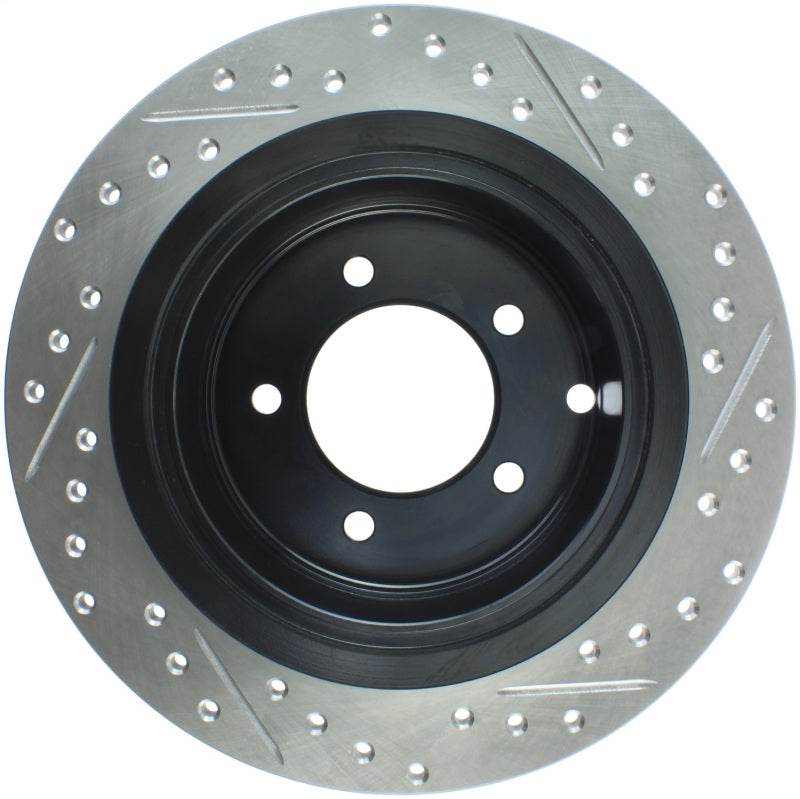 Stoptech 127.63069R StopTech Slotted & Drilled Sport Brake Rotor