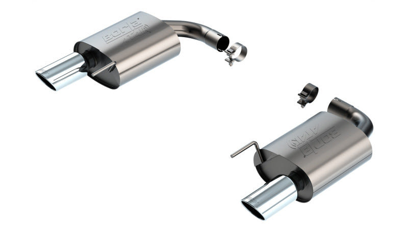 Borla 11984 2024 Ford Mustang GT 5.0L V8 w/o Active Exhaust ATAK Axle-Back Exhaust System