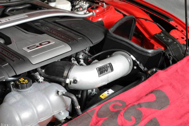 K&N Engineering 69-3540TP K&N 2018 Ford Mustang GT V8 5.0L F/I Typhoon Air Intake
