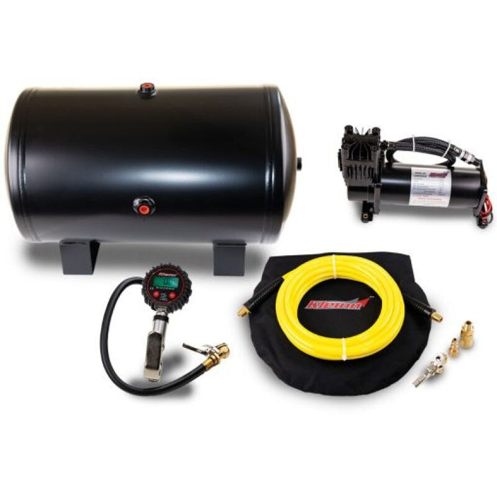 Kleinn Air Horns 6450-Slim Kleinn Air System w/ 150 PSI Waterproof/ 100 Percent Duty Cycle Air Compressor / 3.0 gal Air Tank