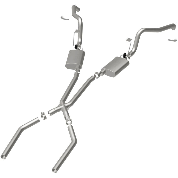 Magnaflow Perf Exhaust MAG15896 67-69 GM F Body 2.5in Dual Exhaust System