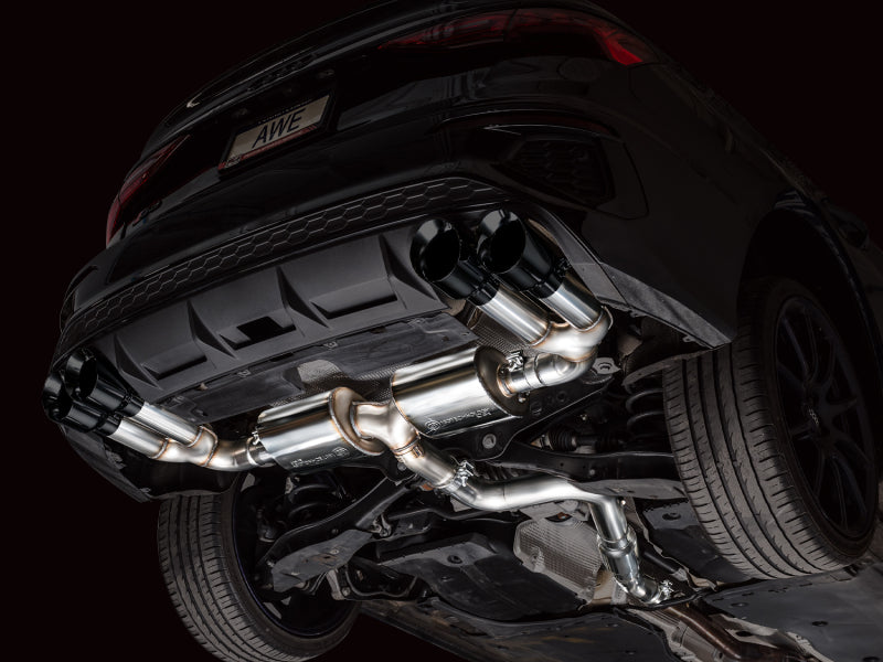 AWE Tuning 3015-43897 AWE 22-24 Audi 8Y S3 Touring Edition Exhaust - Diamond Black Tips