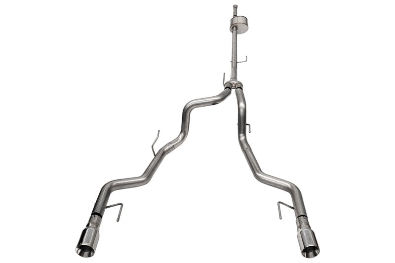 CORSA Performance 21183 Corsa 2022-2025 Ford F-150 SuperCrew/5.5ft Bed 5.0L V8 Xtreme Cat-Back Dual Rear Exit-Polished