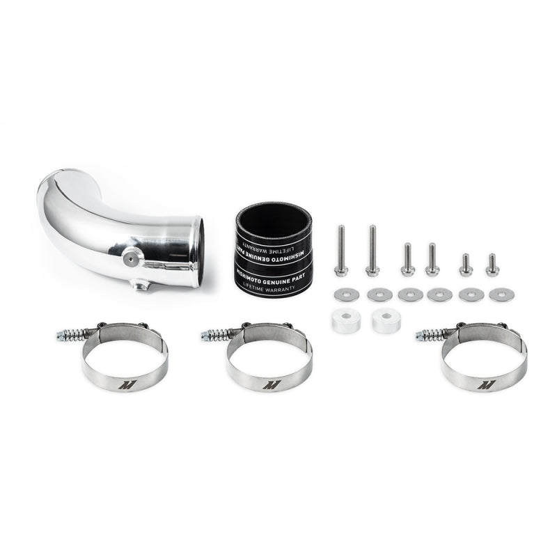 Mishimoto MMINT-DMAX-17SL 17-19 GM 6.6L L5P Duramax Intercooler - Silver