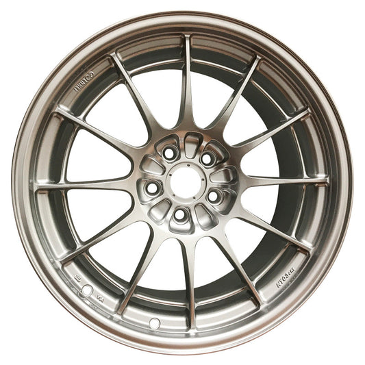 Enkei 3658953140SP NT03+M 18x9.5 5x108 40mm Offset 72.6mm Bore F1 Silver Wheel (MIN ORDER QTY 40)