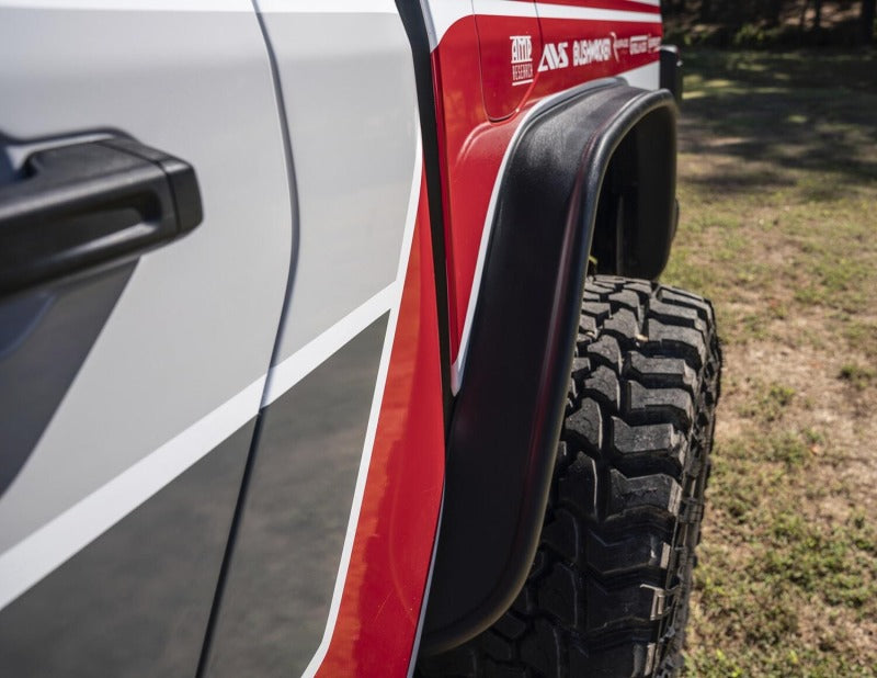 Bushwacker 10928-07 2020 Jeep Gladiator Launch Edition Flat Style Flares 4pc - Black