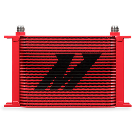 Mishimoto MMOC-25RD Universal 25 Row Oil Cooler - Red