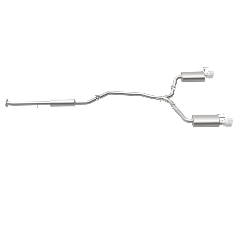 Magnaflow 19181 MagnaFlow Sys C/B 2015 Honda Accord 3.5L V6 2.5in SS Dual Split Rear Polished 4.5 Tip