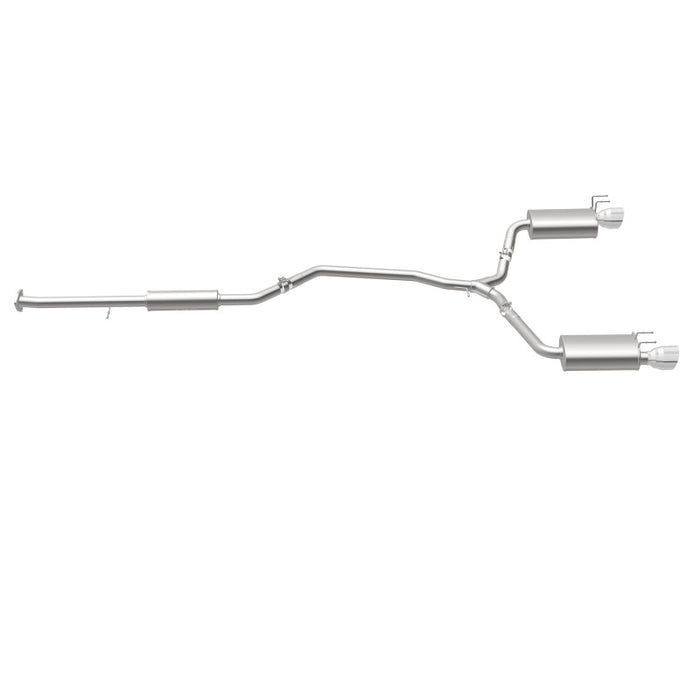 Magnaflow 19181 MagnaFlow Sys C/B 2015 Honda Accord 3.5L V6 2.5in SS Dual Split Rear Polished 4.5 Tip