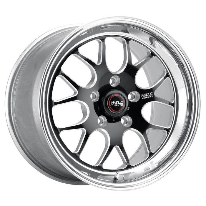 Weld 77HB8090A61A S77 18x9 / 5x4.5 BP / 6.1in. BS Black Wheel (High Pad) - Non-Beadlock