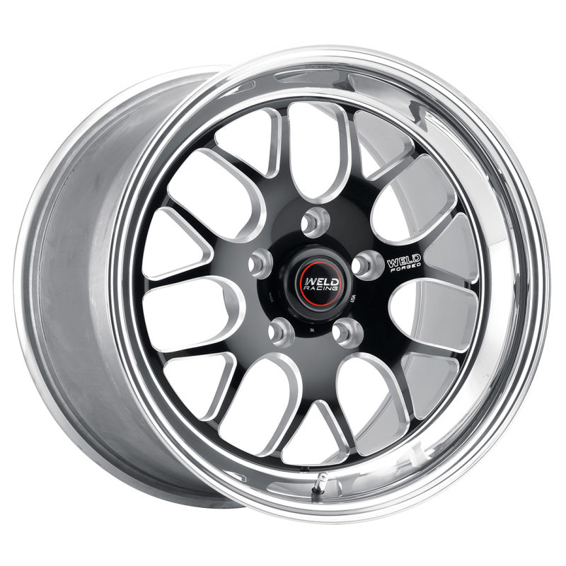 Weld 77LB7100A80A S77 17x10 / 5x4.5 BP / 7.9in. BS Black Wheel (Low Pad) - Non-Beadlock